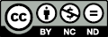 表示 - 非営利 - 改変禁止 4.0 国際 (CC BY-NC-ND 4.0)